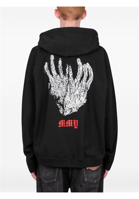 felpa masses x mmy uomo nera MAISON MIHARA YASUHIRO | C15HD045BLACK